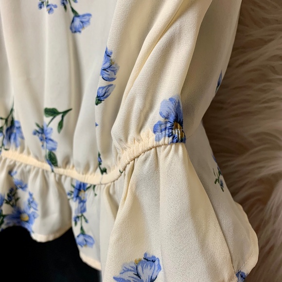 LYDELLE Floral Drawstring Top - Picture 5 of 8